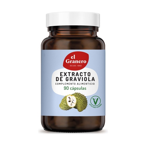 Extracto Graviola 90cap 400mg Granero