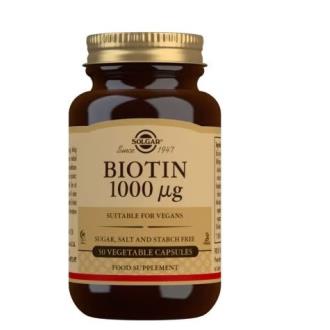 Biotina (vit. B7), vcap. Solgar
