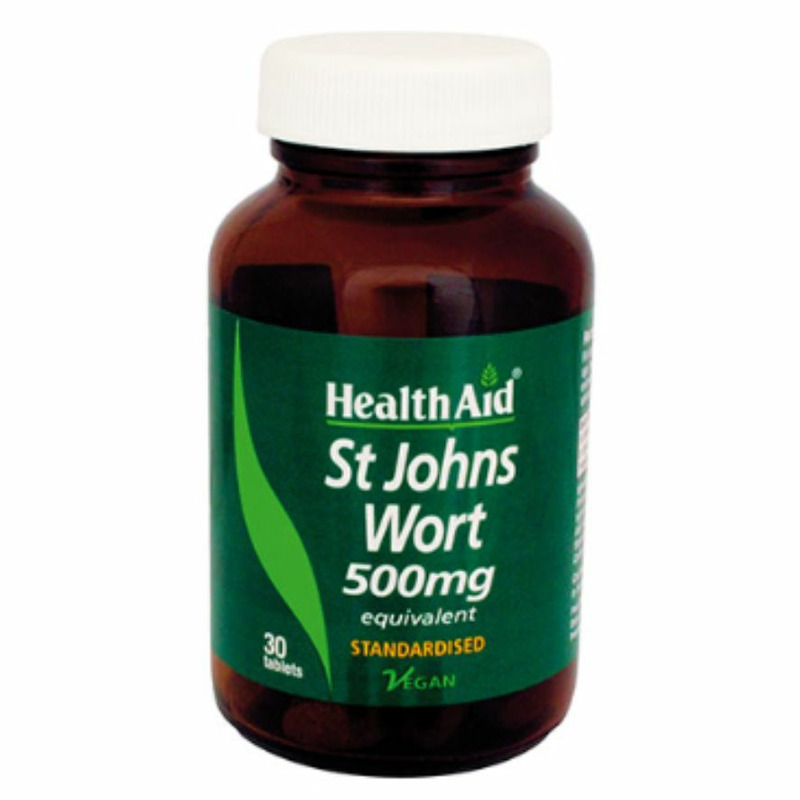 Hipérico 500mg 30comp Health Aid